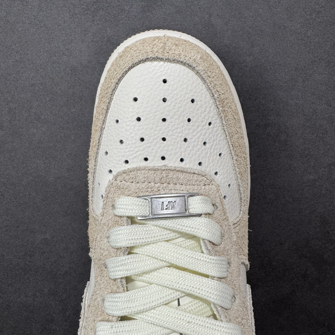 图片[8]-【定制版】NIke Air Force 1 \’07 Low 奶白浅灰 空军一号低帮 运动鞋 休闲鞋 折边针车 工艺难度大 原楦头原纸板 高端定制鞋盒 原厂鞋底 超高清洁度 细节完美 货号：HQ3905-001 尺码：36 36.5 37.5 38 38.5 39 40 40.5 41 42 42.5 43 44 44.5 45 编码：HXSB310320-选品中心