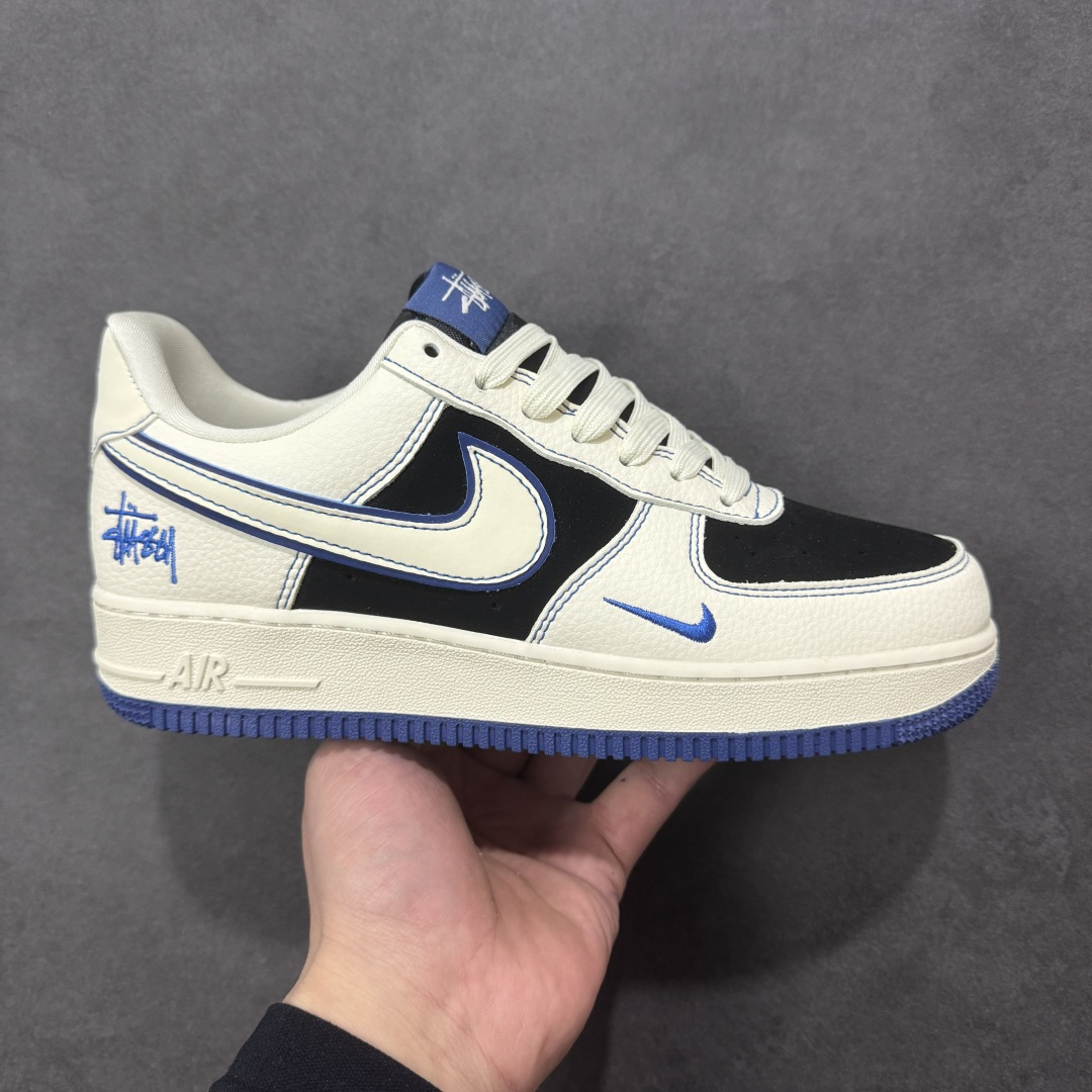 【定制版】Nike Air Force 1\’07 Low 白黑撞宝蓝 空军一号低帮休闲板鞋 #原楦头原纸板 高端定制鞋盒 原厂鞋底 超高清洁度 细节完美 货号:DN1688-811 尺码:36 36.5 37.5 38 38.5 39 40 40.5 41 42 42.5 43 44 44.5 45-选品中心