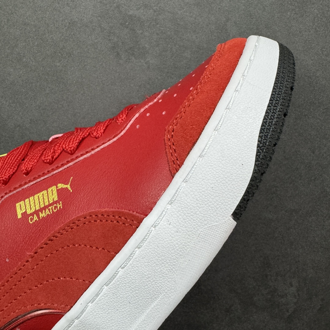 图片[5]-【公司级】PUMA彪马 CA Match Court 休闲经典简约复古 低帮板鞋 设计灵感源自90及00一代的滑板运动文化 简约又不失设计巧思的帅气风格让它轻松驾驭日常休闲或滑板场合 运动兼具匠心 细节彰显品质 衬垫边缘以提供支撑和灵活性 强化鞋头以承受持续的磨损 耐磨性强 稳定性高 抓地更牢 不易打滑 货号：308621-02 尺码：36 37 38 39 40 41 42 43 44 45-选品中心