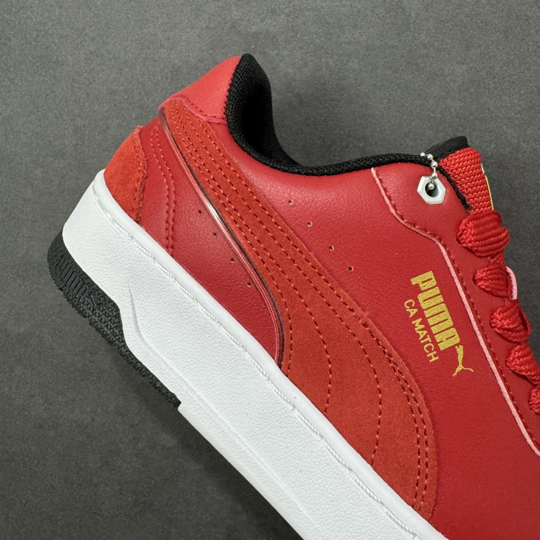 图片[6]-【公司级】PUMA彪马 CA Match Court 休闲经典简约复古 低帮板鞋 设计灵感源自90及00一代的滑板运动文化 简约又不失设计巧思的帅气风格让它轻松驾驭日常休闲或滑板场合 运动兼具匠心 细节彰显品质 衬垫边缘以提供支撑和灵活性 强化鞋头以承受持续的磨损 耐磨性强 稳定性高 抓地更牢 不易打滑 货号：308621-02 尺码：36 37 38 39 40 41 42 43 44 45-选品中心