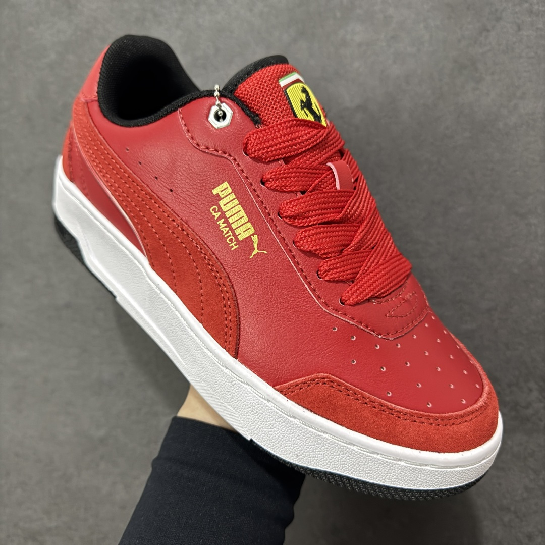 图片[3]-【公司级】PUMA彪马 CA Match Court 休闲经典简约复古 低帮板鞋 设计灵感源自90及00一代的滑板运动文化 简约又不失设计巧思的帅气风格让它轻松驾驭日常休闲或滑板场合 运动兼具匠心 细节彰显品质 衬垫边缘以提供支撑和灵活性 强化鞋头以承受持续的磨损 耐磨性强 稳定性高 抓地更牢 不易打滑 货号：308621-02 尺码：36 37 38 39 40 41 42 43 44 45-选品中心