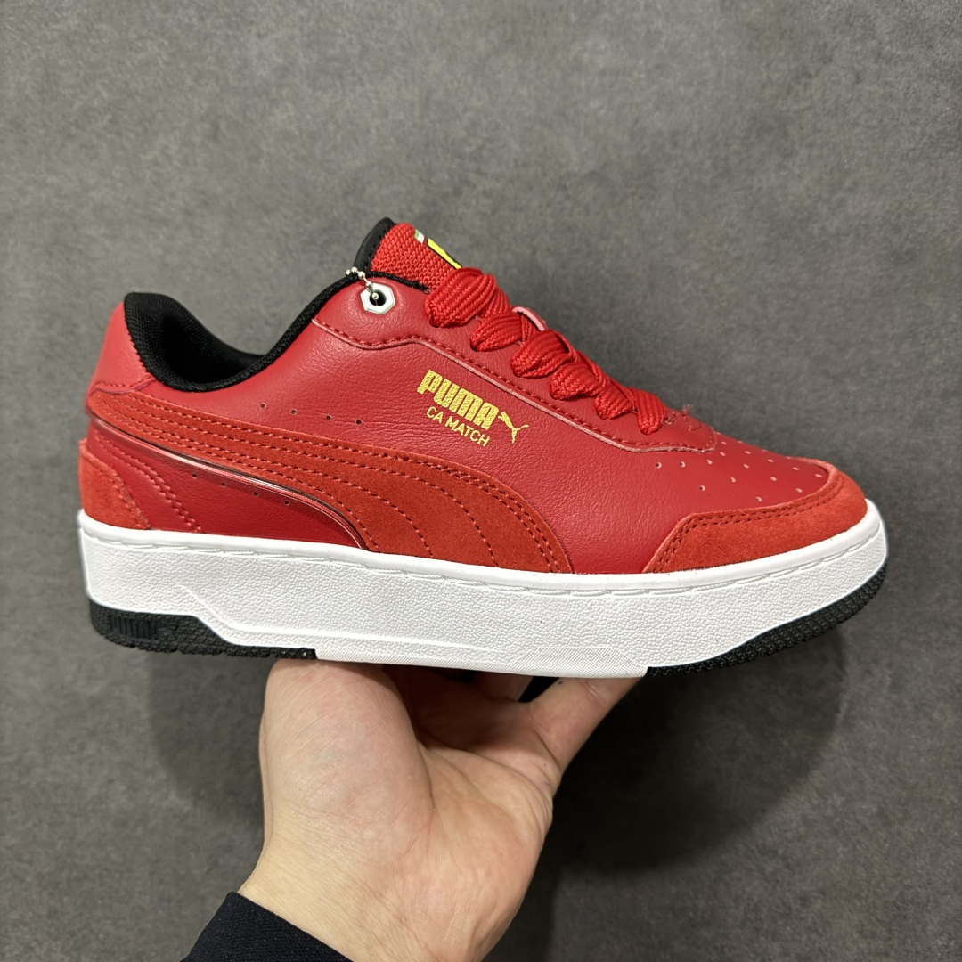 【公司级】PUMA彪马 CA Match Court 休闲经典简约复古 低帮板鞋 设计灵感源自90及00一代的滑板运动文化 简约又不失设计巧思的帅气风格让它轻松驾驭日常休闲或滑板场合 运动兼具匠心 细节彰显品质 衬垫边缘以提供支撑和灵活性 强化鞋头以承受持续的磨损 耐磨性强 稳定性高 抓地更牢 不易打滑 货号:308621-02 尺码:36 37 38 39 40 41 42 43 44 45-选品中心