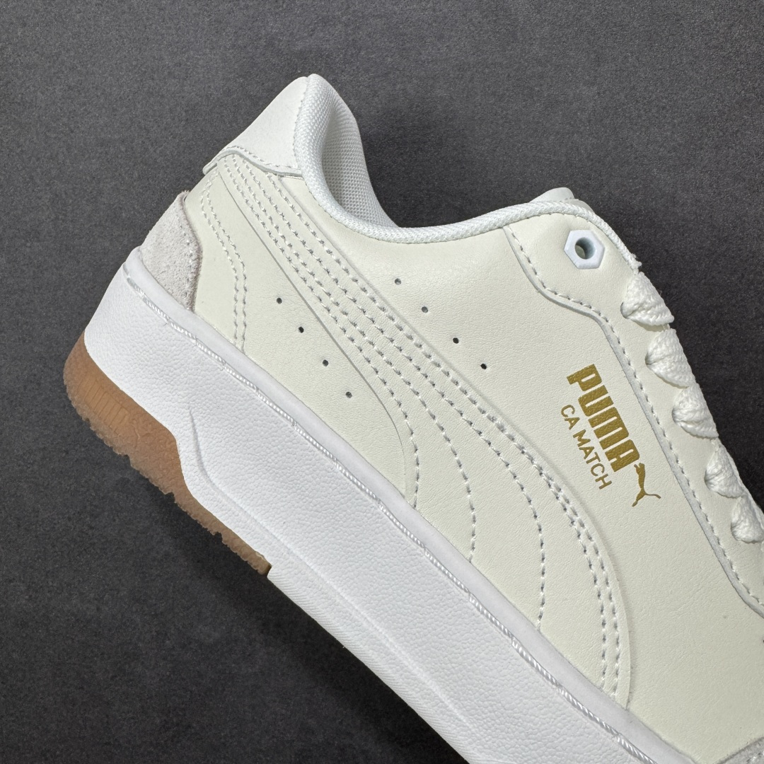 图片[6]-【公司级】PUMA彪马 CA Match Court 休闲经典简约复古 低帮板鞋 设计灵感源自90及00一代的滑板运动文化 简约又不失设计巧思的帅气风格让它轻松驾驭日常休闲或滑板场合 运动兼具匠心 细节彰显品质 衬垫边缘以提供支撑和灵活性 强化鞋头以承受持续的磨损 耐磨性强 稳定性高 抓地更牢 不易打滑 货号：308621-14 尺码：36 37 38 39 40 41 42 43 44 45-选品中心