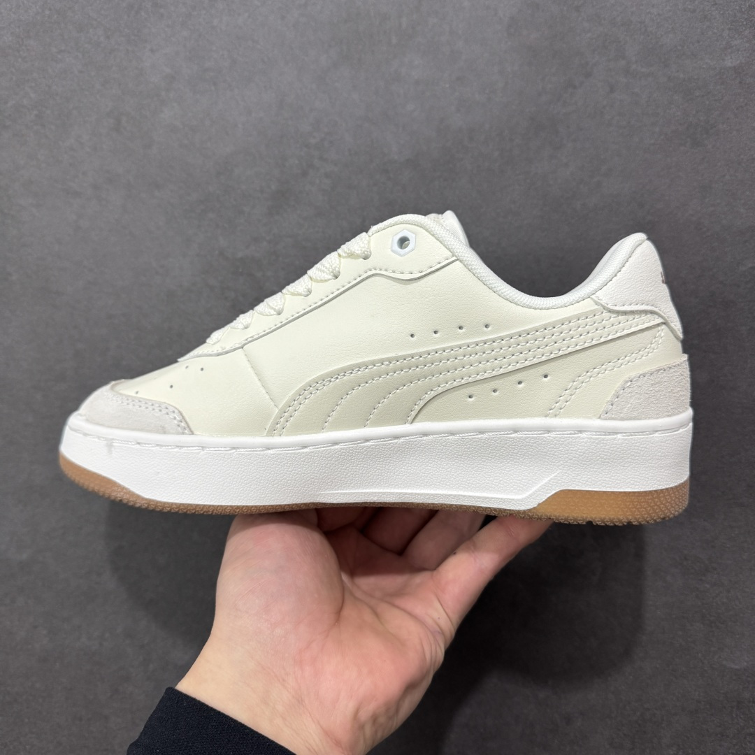 图片[2]-【公司级】PUMA彪马 CA Match Court 休闲经典简约复古 低帮板鞋 设计灵感源自90及00一代的滑板运动文化 简约又不失设计巧思的帅气风格让它轻松驾驭日常休闲或滑板场合 运动兼具匠心 细节彰显品质 衬垫边缘以提供支撑和灵活性 强化鞋头以承受持续的磨损 耐磨性强 稳定性高 抓地更牢 不易打滑 货号：308621-14 尺码：36 37 38 39 40 41 42 43 44 45-选品中心