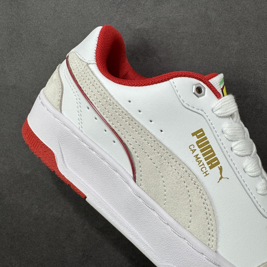 图片[6]-【公司级】PUMA彪马 CA Match Court 休闲经典简约复古 低帮板鞋 设计灵感源自90及00一代的滑板运动文化 简约又不失设计巧思的帅气风格让它轻松驾驭日常休闲或滑板场合 运动兼具匠心 细节彰显品质 衬垫边缘以提供支撑和灵活性 强化鞋头以承受持续的磨损 耐磨性强 稳定性高 抓地更牢 不易打滑 货号：308621-03 尺码：36 37 38 39 40 41 42 43 44 45-选品中心