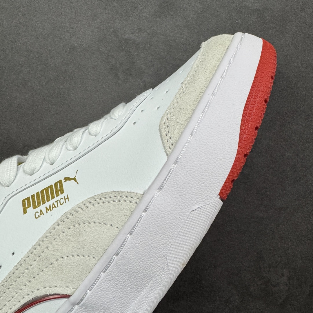 图片[5]-【公司级】PUMA彪马 CA Match Court 休闲经典简约复古 低帮板鞋 设计灵感源自90及00一代的滑板运动文化 简约又不失设计巧思的帅气风格让它轻松驾驭日常休闲或滑板场合 运动兼具匠心 细节彰显品质 衬垫边缘以提供支撑和灵活性 强化鞋头以承受持续的磨损 耐磨性强 稳定性高 抓地更牢 不易打滑 货号：308621-03 尺码：36 37 38 39 40 41 42 43 44 45-选品中心