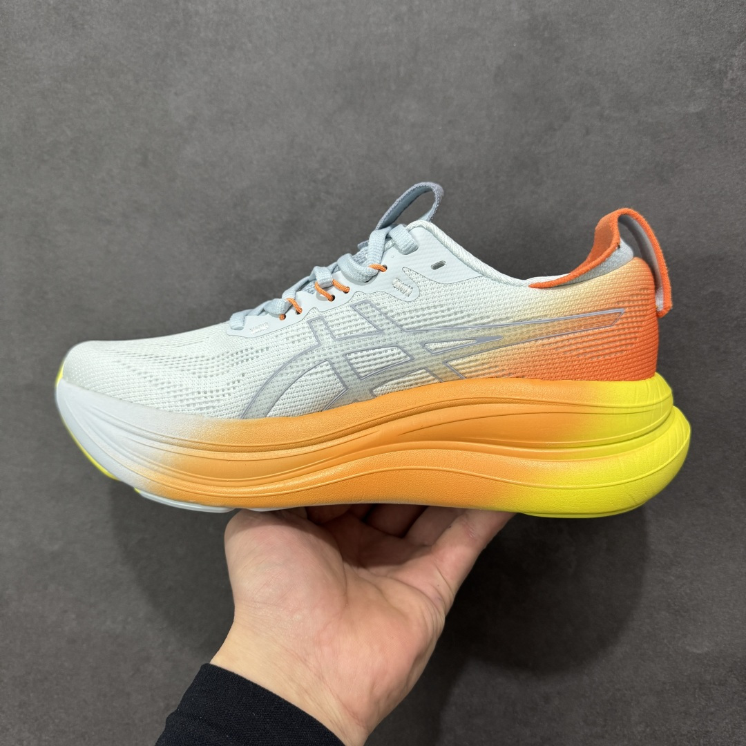 图片[2]-【公司级】Asics Gel-Nimbus 28 亚瑟士复古透气休闲鞋缓震男子耐磨跑步鞋 1011C127-600  尺码：36 37 37.5 38 39 39.5 40 40.5 41.5 42 42.5 43.5 44 45 46 47 编码：AMB250260-选品中心