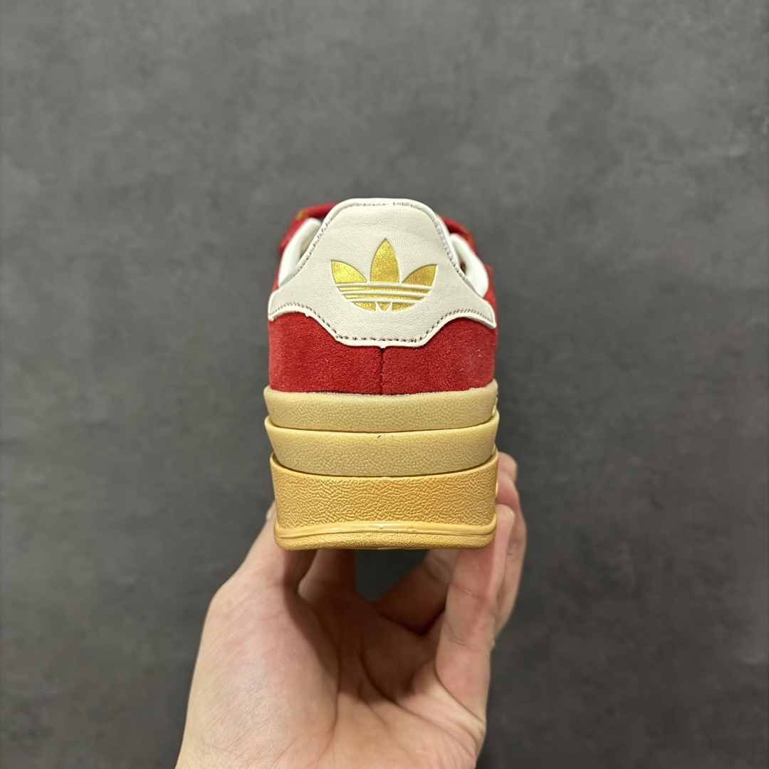 图片[4]-【公司级】阿迪达斯Adidas Originals Gazelle Bold W 羚羊松糕系列复古百搭厚底增高低帮休闲运动板鞋 三层松糕| 加厚橡胶大底❗️女生绝对爱！ 鞋头出色设计 塑就出众贴合感 稳固的后跟贴合足部曲线设计 橡胶鞋底配合防滑纹路设计 平稳抓地 货号：KJ4293 尺码：35-42-选品中心