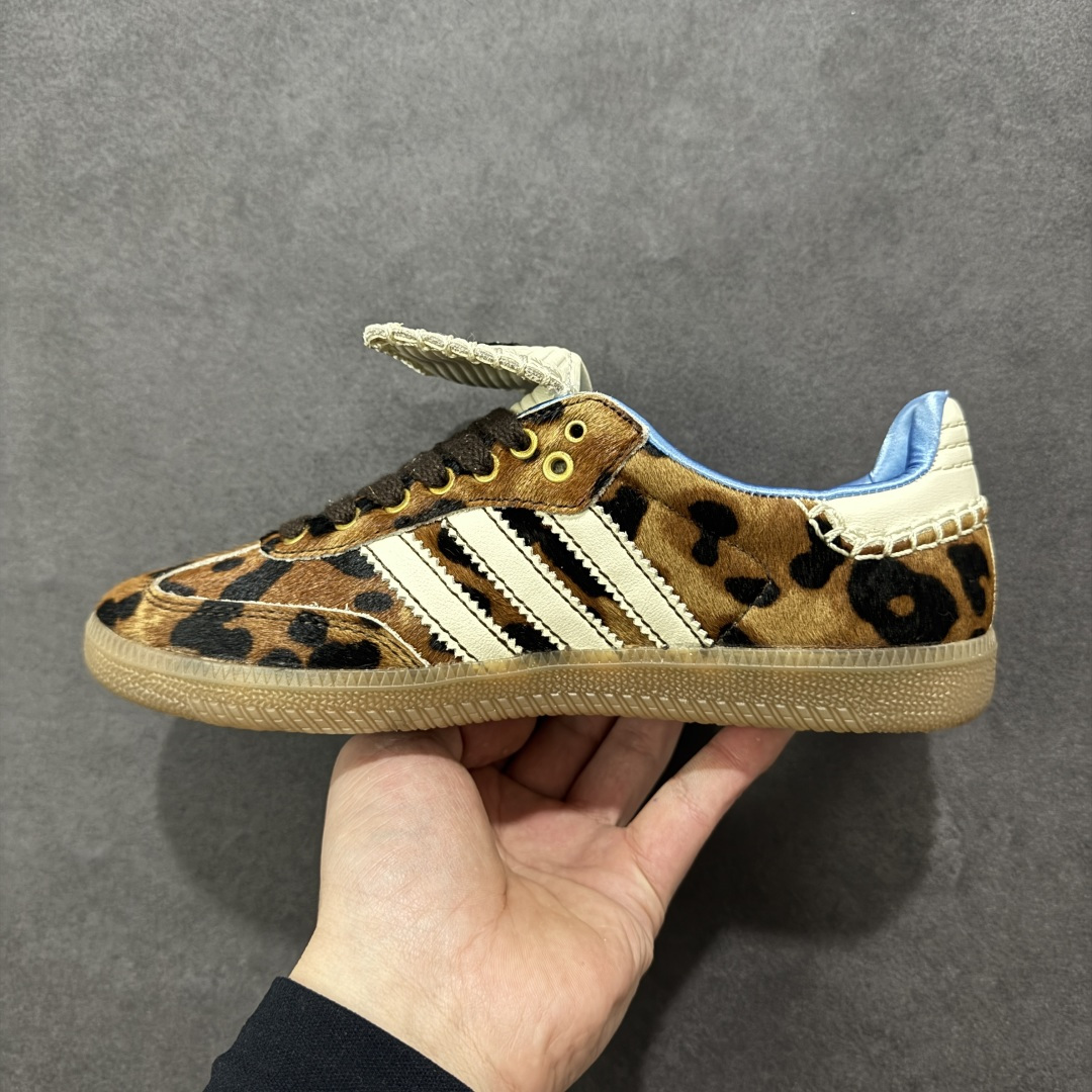 图片[2]-【公司级】公司级 Wales Bonner x AD 阿迪 Samba 桑巴联名款 低帮休闲板鞋 豹纹 货号：IE0578 尺码：36 36.5 37.5 38 38.5 39 40 40.5 41 42 42.5 43 44 44.5 45-选品中心