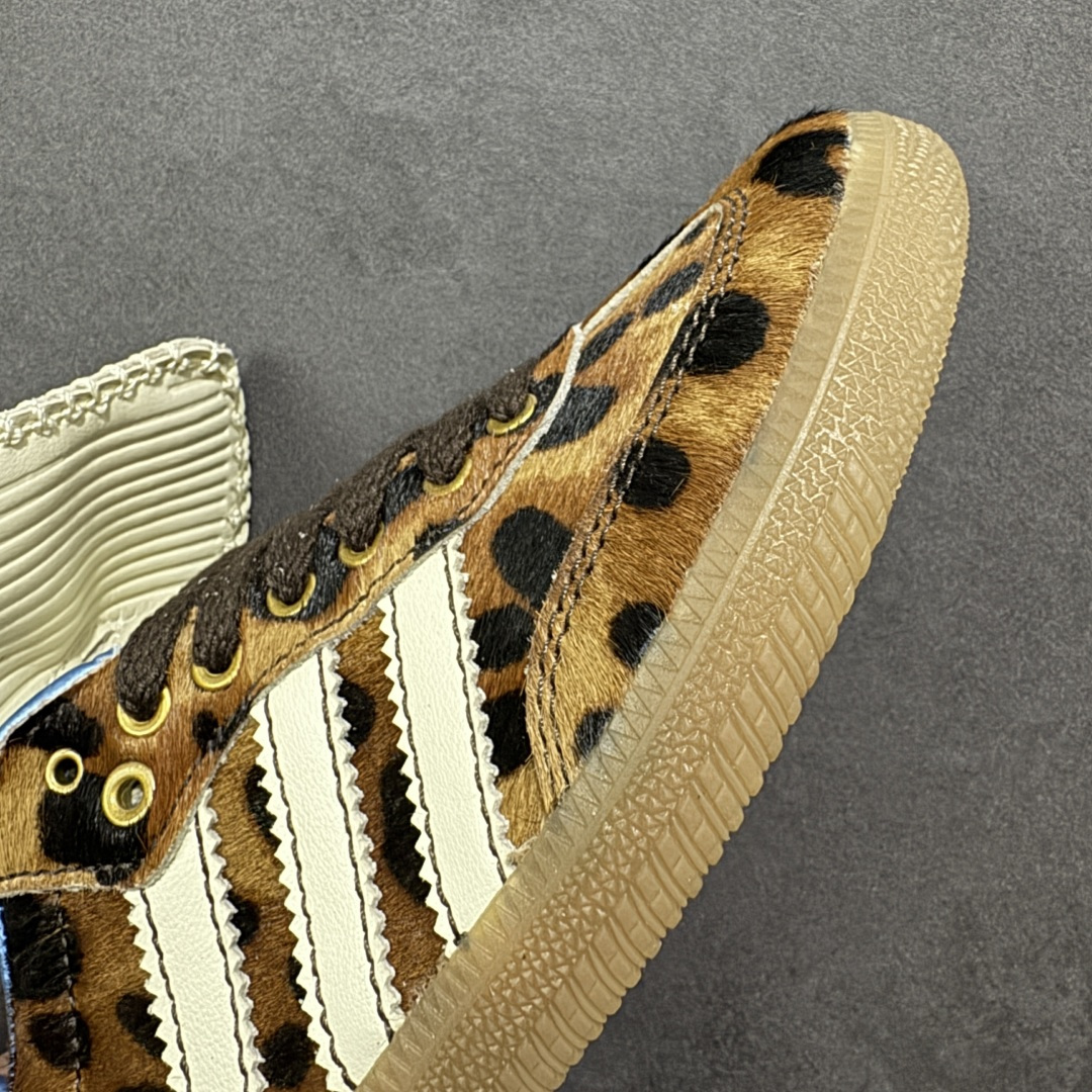 图片[5]-【公司级】公司级 Wales Bonner x AD 阿迪 Samba 桑巴联名款 低帮休闲板鞋 豹纹 货号：IE0578 尺码：36 36.5 37.5 38 38.5 39 40 40.5 41 42 42.5 43 44 44.5 45-选品中心