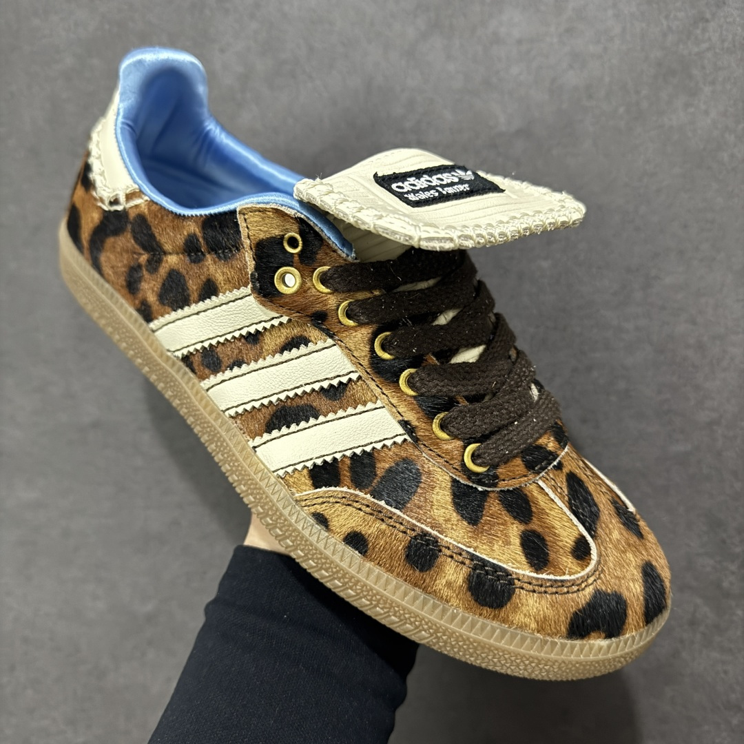 图片[3]-【公司级】公司级 Wales Bonner x AD 阿迪 Samba 桑巴联名款 低帮休闲板鞋 豹纹 货号：IE0578 尺码：36 36.5 37.5 38 38.5 39 40 40.5 41 42 42.5 43 44 44.5 45-选品中心