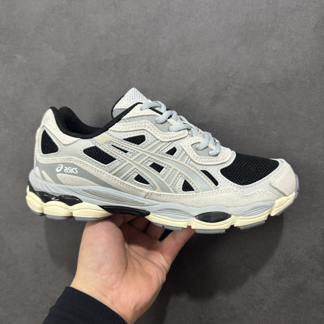 【公司级】ASICS GEL-NYC “Black/Piedmont Grey” 灰黑色 货号：1203A383-004 尺码：36 36.5 37 38.5 39 40 40.5 41 42 42.5 43 44 44.5 45 46 46.5 47-选品中心