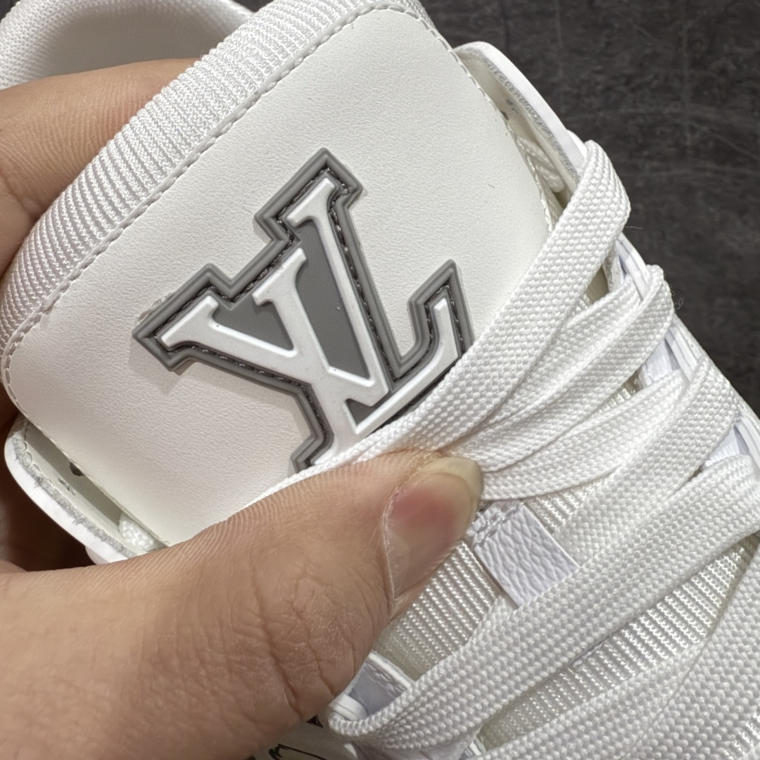 图片[6]-【XC版本】Louis Vuitton LV Trainer系列 新配色入库上架 市场货一堆的东西没必要做文案吹嘘 实拍如图 所见即所得 细节细揣摩 让你感受真正的好货 尺码： 39 40 41 42 43 44 45 46-选品中心