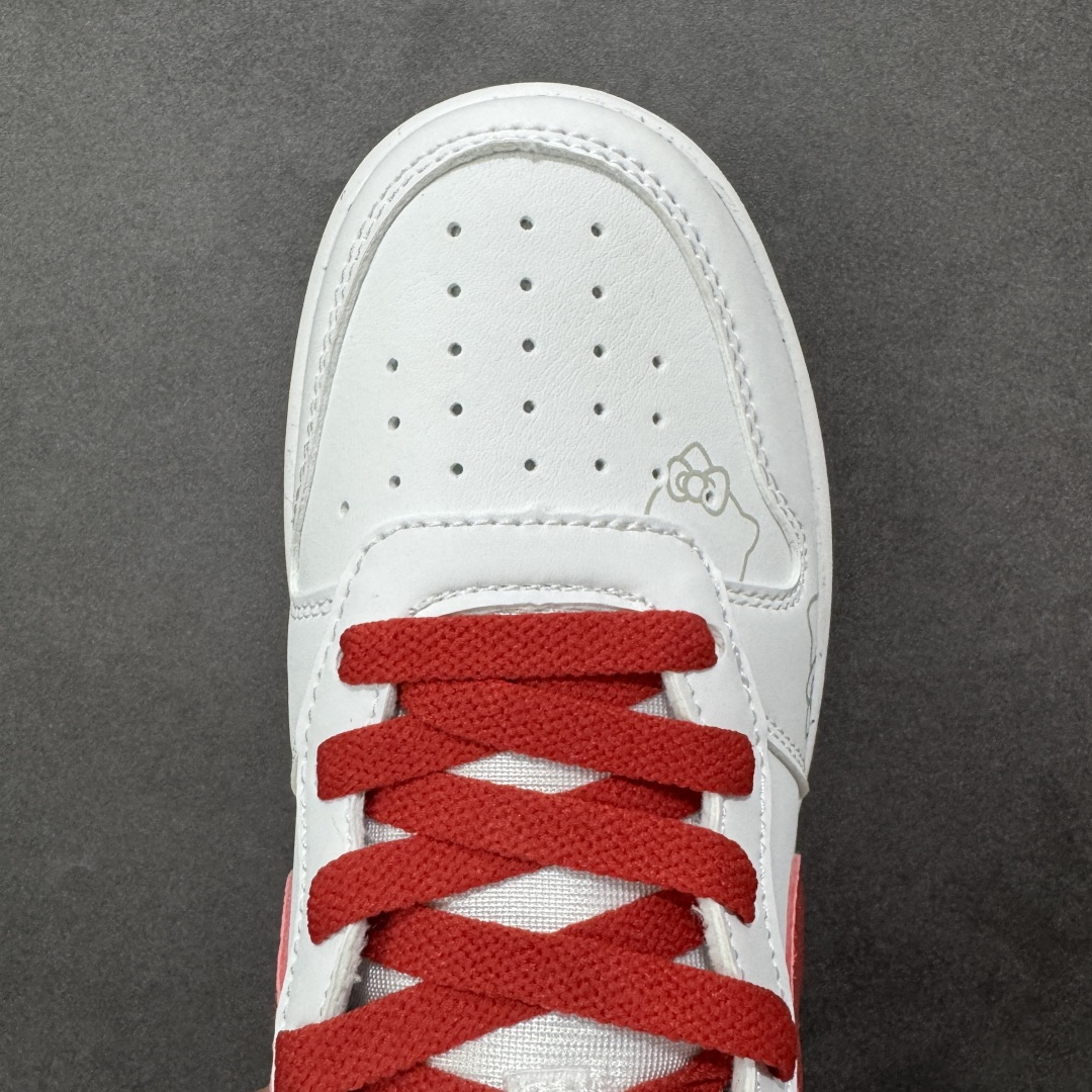 图片[8]-【公司级】Nike Court Borough V 蝴蝶结GS 白红 货号：DV5456-104 尺码：35-40-选品中心