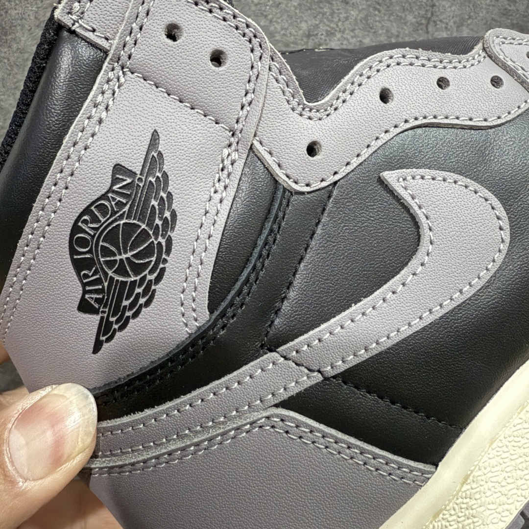 图片[3]-【XP版本】Air Jordan 1 Hi \’85 “Reverse Shadow” 舒适复古 防滑耐磨 高帮 复古篮球鞋 男女同款 灰黑色 反转影子灰2.0版 HV6674-020 国内一线头部知名大厂出品 知名厂牌同源 原鞋原楦头纸板开发 极致一眼正品既视感 原厂皮料打造 整体楦型 正确鞋垫 中底拉帮 飞翼3D高频深度立体 等各方细节做工完美呈现 最大限度还原公司正品 实拍如图所示 所见即所得 尺码：40 40.5 41 42 42.5 43 44 44.5 45 46 47.5-选品中心