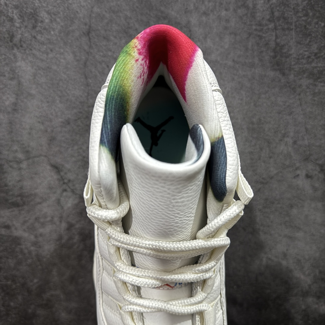 图片[8]-【外贸版】Air Jordan 11 Retro “285” AJ11亚特兰大 货号：IO8959-133   原楦原档案数据开模打造 原厂中底拉帮钢印 原厂漆皮 防冻不开裂 头层皮料 原装鞋撑 水晶大底正确色度色泽 原楦原数据刺绣 原厂车缝走线及对位 毫厘不差 飞人logo采用原数据电脑刺绣 原装正品碳纤维真实碳板 增强抗扭 原内标 原盒标 正确官方原盒 原厂防氧化水晶外底 原厂配套厂全掌solo气垫 尺码：40 40.5 41 42 42.5 43 44 44.5 45 46 47.5 48.5-选品中心