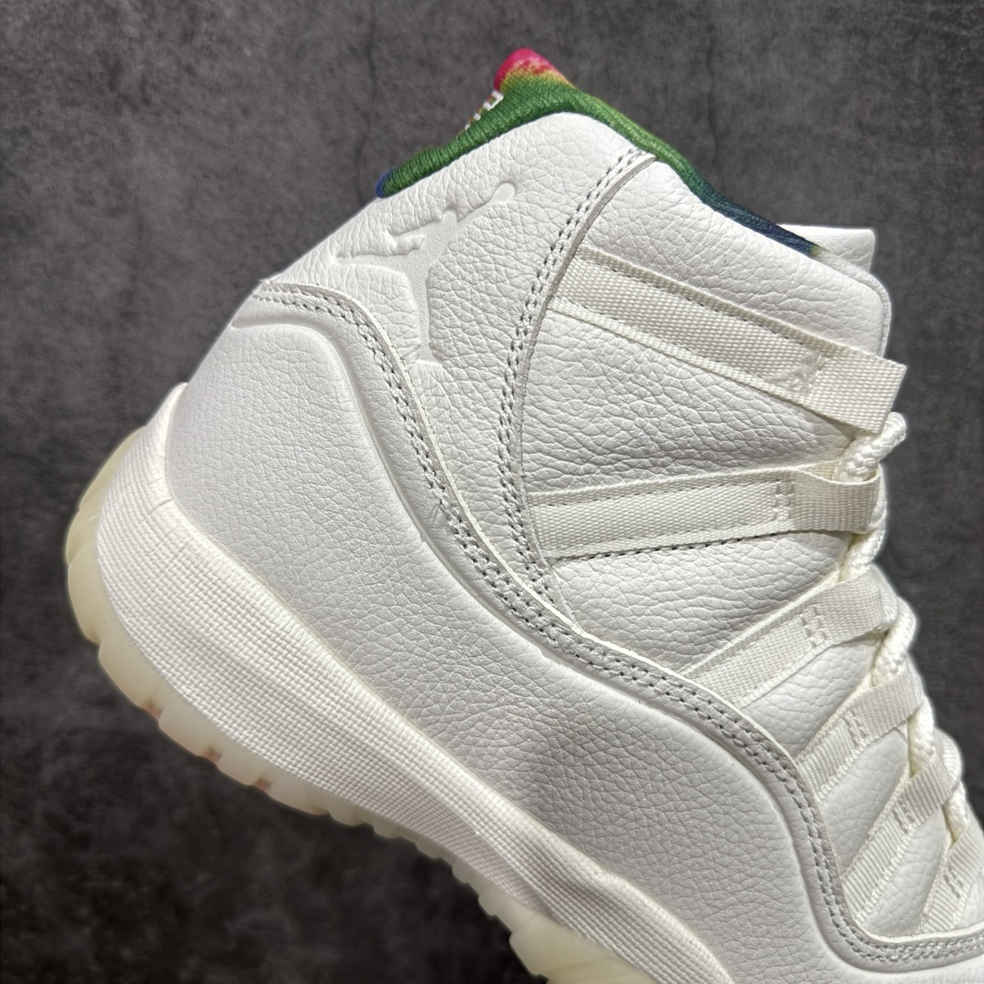 图片[7]-【外贸版】Air Jordan 11 Retro “285” AJ11亚特兰大 货号：IO8959-133   原楦原档案数据开模打造 原厂中底拉帮钢印 原厂漆皮 防冻不开裂 头层皮料 原装鞋撑 水晶大底正确色度色泽 原楦原数据刺绣 原厂车缝走线及对位 毫厘不差 飞人logo采用原数据电脑刺绣 原装正品碳纤维真实碳板 增强抗扭 原内标 原盒标 正确官方原盒 原厂防氧化水晶外底 原厂配套厂全掌solo气垫 尺码：40 40.5 41 42 42.5 43 44 44.5 45 46 47.5 48.5-选品中心