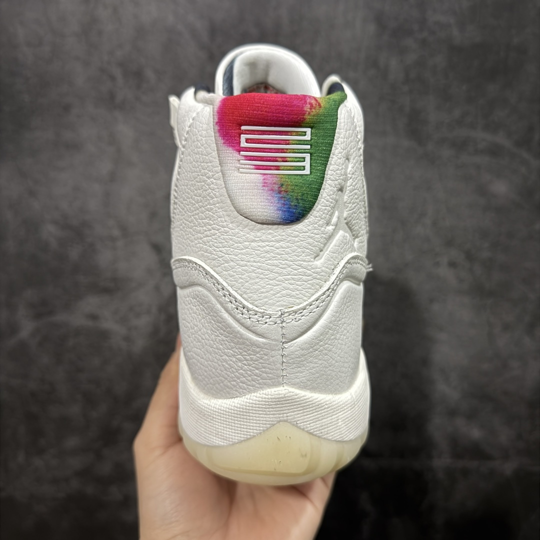 图片[4]-【外贸版】Air Jordan 11 Retro “285” AJ11亚特兰大 货号：IO8959-133   原楦原档案数据开模打造 原厂中底拉帮钢印 原厂漆皮 防冻不开裂 头层皮料 原装鞋撑 水晶大底正确色度色泽 原楦原数据刺绣 原厂车缝走线及对位 毫厘不差 飞人logo采用原数据电脑刺绣 原装正品碳纤维真实碳板 增强抗扭 原内标 原盒标 正确官方原盒 原厂防氧化水晶外底 原厂配套厂全掌solo气垫 尺码：40 40.5 41 42 42.5 43 44 44.5 45 46 47.5 48.5-选品中心