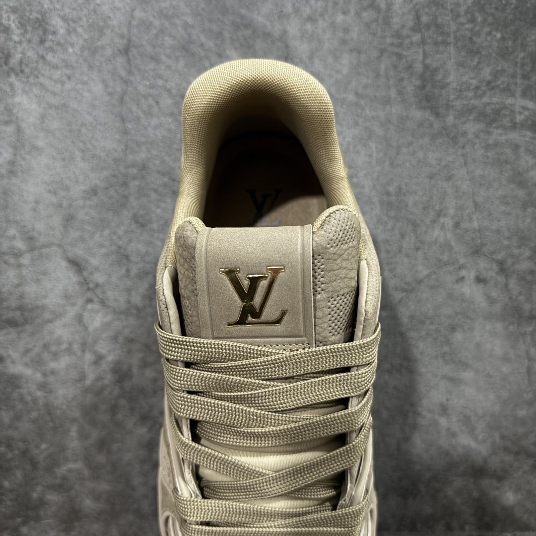 图片[8]-【PK纯原版】Louis Vuitton 路易威登 LV Trainer 低帮休闲板鞋 同步官方2025最新原版包装 海淘代购同渠道品质 高端零售 外贸充正专供 原版购入开发 ZP级全套包装 完美楦型 正确卡色 大底TPU 质感媲美原版 细节与原版一致 请注意区分市面通货材 尺码：39 40 41 42 43 44 45 46-选品中心