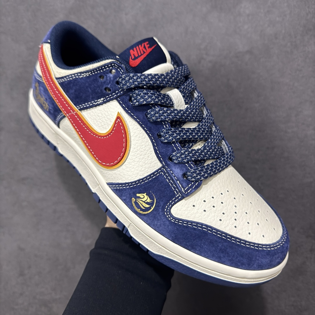 图片[3]-【定制版】Nike Dunk Low Retro 马年限定 低帮休闲运动板鞋 货号：LX1988-818 尺码：36 36.5 37.5 38 38.5 39 40 40.5 41 42 42.5 43 44 45-选品中心