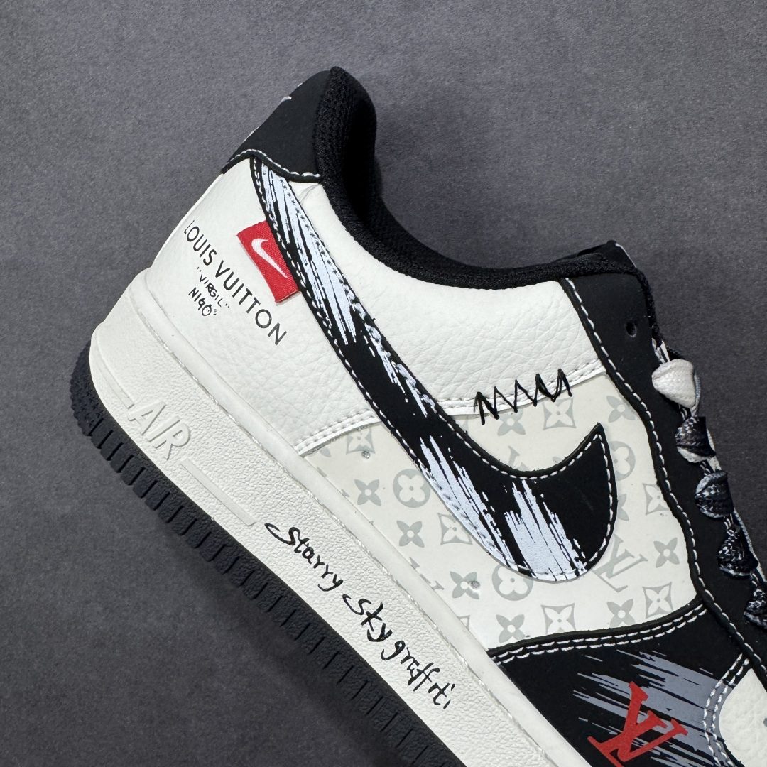 图片[6]-【定制版】Nike Air Force 1\’07 Low Lv联名 空军一号低帮休闲板鞋  #原楦头原纸板 高端定制鞋盒 原厂鞋底 超高清洁度 细节完美 货号：KG6699-F15  尺码：36 36.5 37.5 38 38.5 39 40 40.5 41 42 42.5 43 44 44.5 45-选品中心
