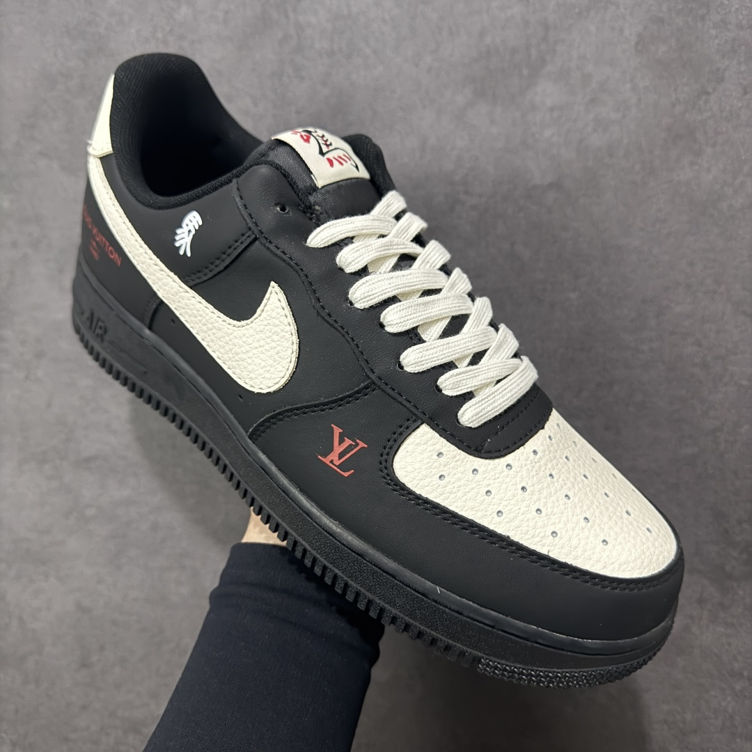 图片[3]-【定制版】Nike Air Force 1\’07 Low Lv联名 空军一号低帮休闲板鞋  #原楦头原纸板 高端定制鞋盒 原厂鞋底 超高清洁度 细节完美 货号：FV3694-104  尺码：36 36.5 37.5 38 38.5 39 40 40.5 41 42 42.5 43 44 44.5 45-选品中心