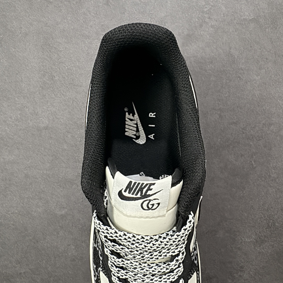 图片[7]-【定制版】Nike Air Force 1\’07 Low GUCCI联名 空军一号低帮休闲板鞋  #原楦头原纸板 高端定制鞋盒 原厂鞋底 超高清洁度 细节完美 货号：MM3399-810  尺码：36 36.5 37.5 38 38.5 39 40 40.5 41 42 42.5 43 44 44.5 45-选品中心