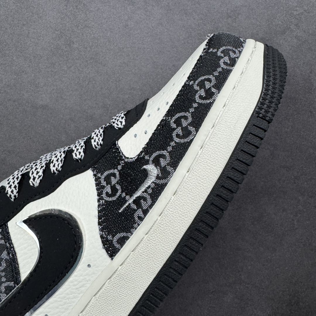 图片[5]-【定制版】Nike Air Force 1\’07 Low GUCCI联名 空军一号低帮休闲板鞋  #原楦头原纸板 高端定制鞋盒 原厂鞋底 超高清洁度 细节完美 货号：MM3399-810  尺码：36 36.5 37.5 38 38.5 39 40 40.5 41 42 42.5 43 44 44.5 45-选品中心