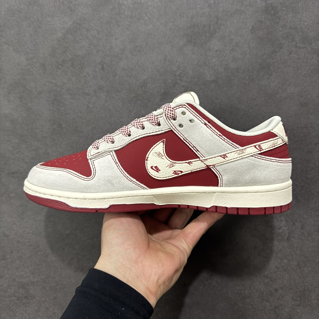 图片[2]-【定制版】Nike Dunk Low Retro TNF 马年限定 低帮休闲运动板鞋 货号：JP2026-108 尺码：36 36.5 37.5 38 38.5 39 40 40.5 41 42 42.5 43 44 45-选品中心