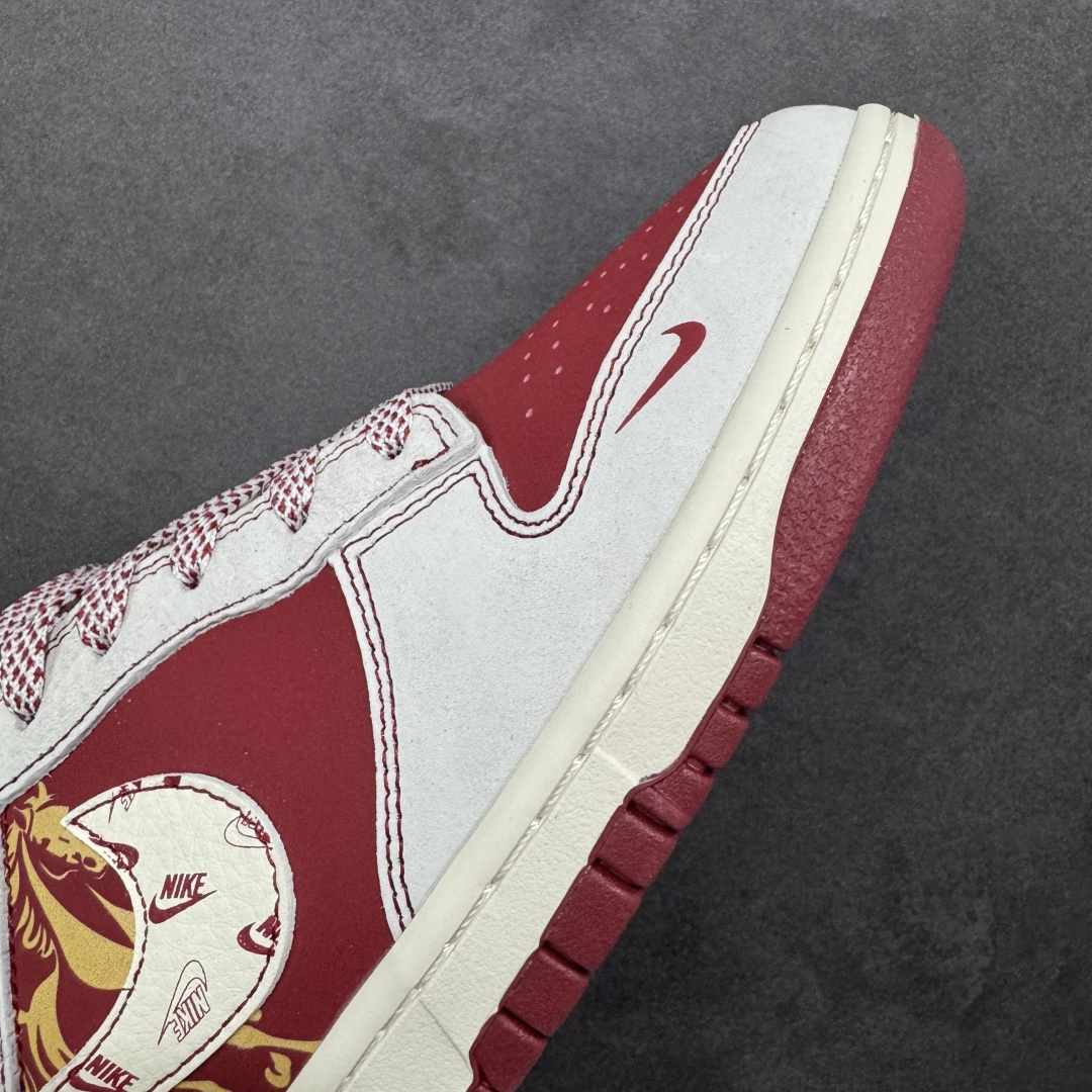 图片[5]-【定制版】Nike Dunk Low Retro TNF 马年限定 低帮休闲运动板鞋 货号：JP2026-108 尺码：36 36.5 37.5 38 38.5 39 40 40.5 41 42 42.5 43 44 45-选品中心