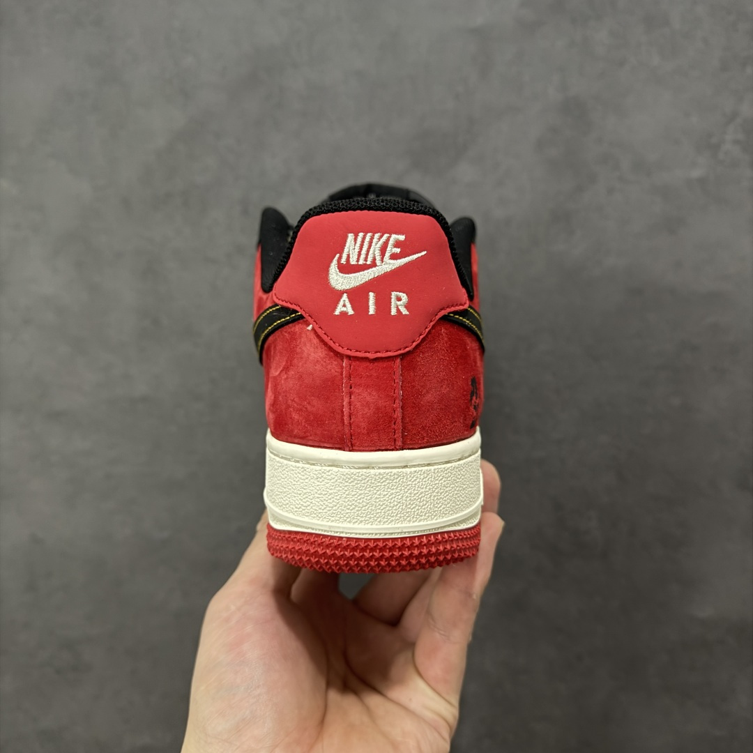 图片[4]-【定制版】Nike Air Force 1\’07 Low 马年限定 空军一号低帮休闲板鞋  #原楦头原纸板 高端定制鞋盒 原厂鞋底 超高清洁度 细节完美 货号：HT5088-618  尺码：36 36.5 37.5 38 38.5 39 40 40.5 41 42 42.5 43 44 44.5 45-选品中心
