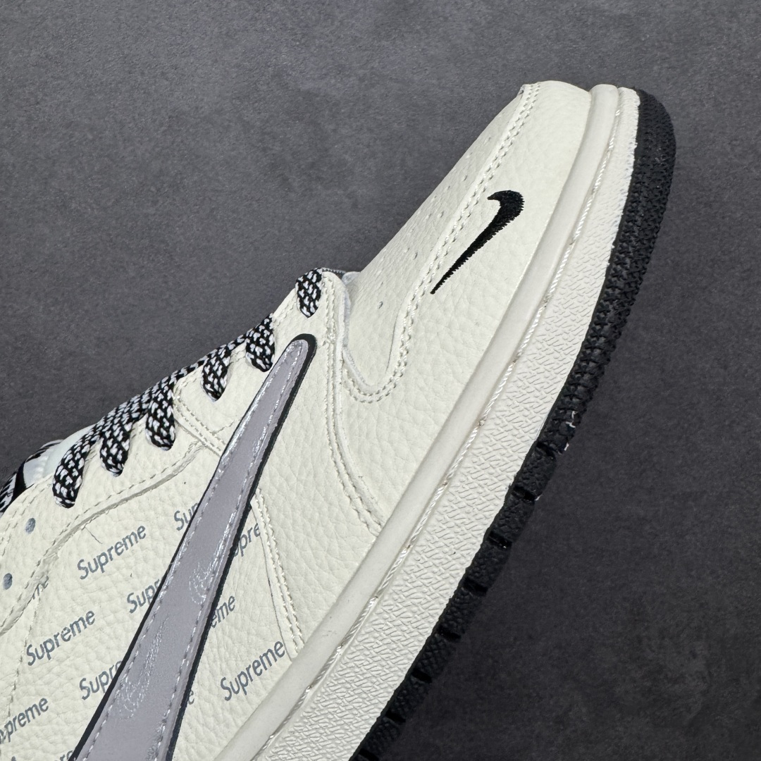 图片[5]-【定制版】Jordan 1 Low SUP联名 高端定制 倒勾低帮休闲板鞋 原厂全头层皮 大厂纯原品质出货 纯正版型 定制鞋盒 皮料切割干净无任何毛边 细节完美 超高清洁度 货号：LD2028-063 尺码：36 36.5 37.5 38 38.5 39 40 40.5 41 42 42.5 43 44 44.5 45-选品中心