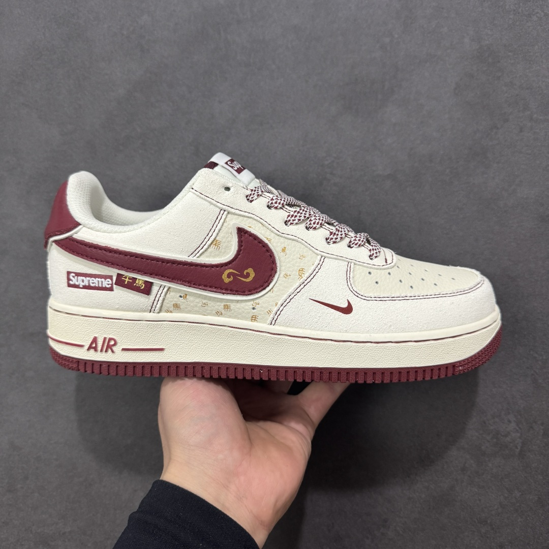 【定制版】Nike Air Force 1\'07 Low Sup联名 马年限定 空军一号低帮休闲板鞋  #原楦头原纸板 高端定制鞋盒 原厂鞋底 超高清洁度 细节完美 货号：XL1982-336  尺码：36 36.5 37.5 38 38.5 39 40 40.5 41 42 42.5 43 44 44.5 45-选品中心