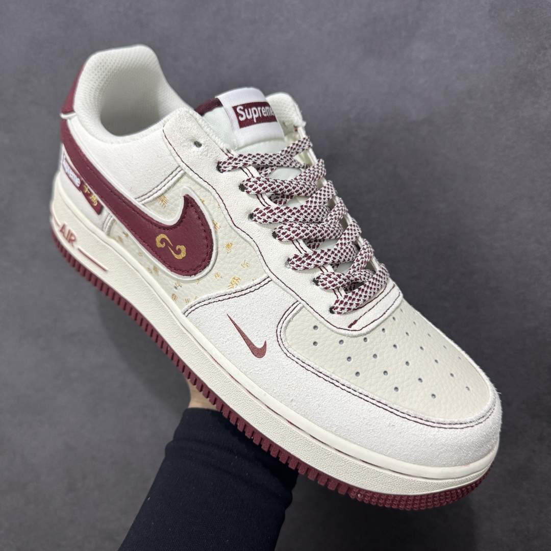 图片[3]-【定制版】Nike Air Force 1\’07 Low Sup联名 马年限定 空军一号低帮休闲板鞋  #原楦头原纸板 高端定制鞋盒 原厂鞋底 超高清洁度 细节完美 货号：XL1982-336  尺码：36 36.5 37.5 38 38.5 39 40 40.5 41 42 42.5 43 44 44.5 45-选品中心