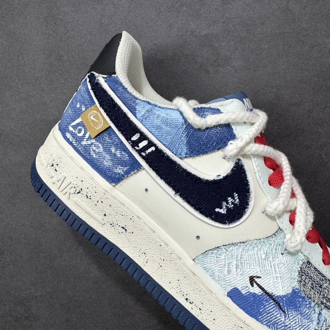 图片[6]-【定制版】Nike Air Force 1\’07 Low 空军一号低帮休闲板鞋  #原楦头原纸板 高端定制鞋盒 原厂鞋底 超高清洁度 细节完美 货号：FB0607-707  尺码：36 36.5 37.5 38 38.5 39 40 40.5 41 42 42.5 43 44 44.5 45-选品中心