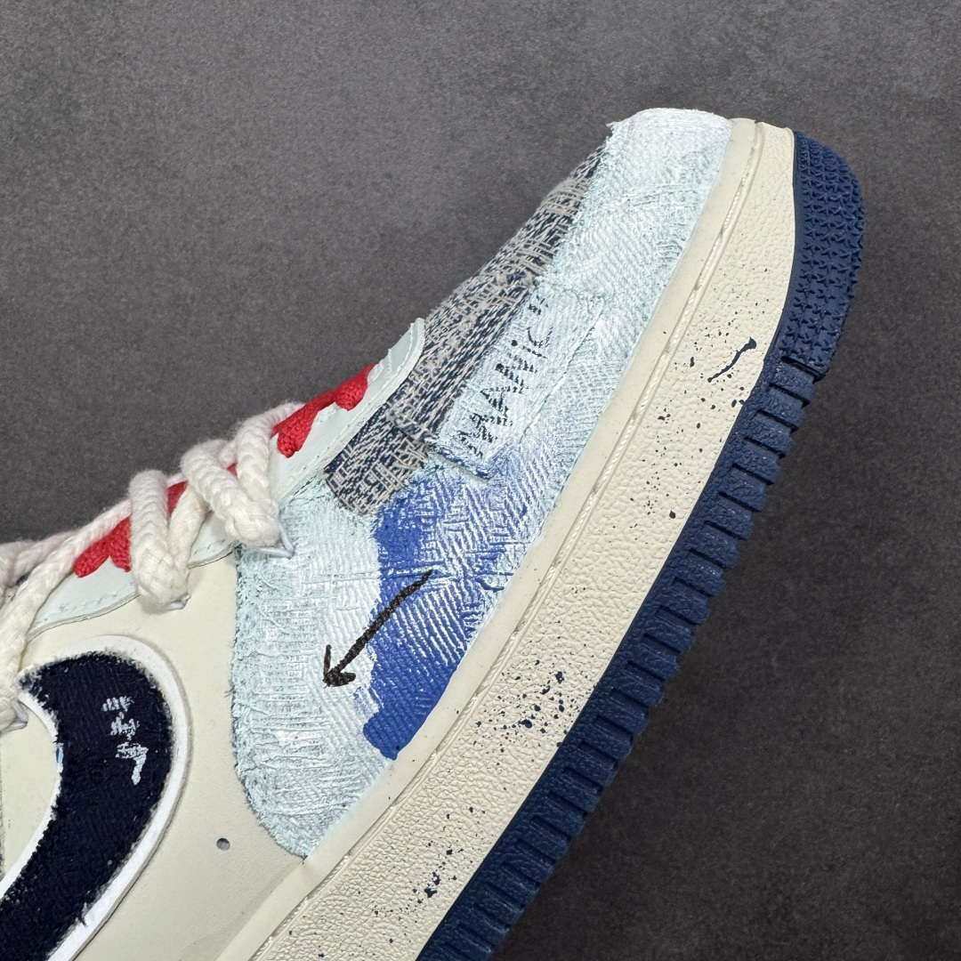 图片[5]-【定制版】Nike Air Force 1\’07 Low 空军一号低帮休闲板鞋  #原楦头原纸板 高端定制鞋盒 原厂鞋底 超高清洁度 细节完美 货号：FB0607-707  尺码：36 36.5 37.5 38 38.5 39 40 40.5 41 42 42.5 43 44 44.5 45-选品中心