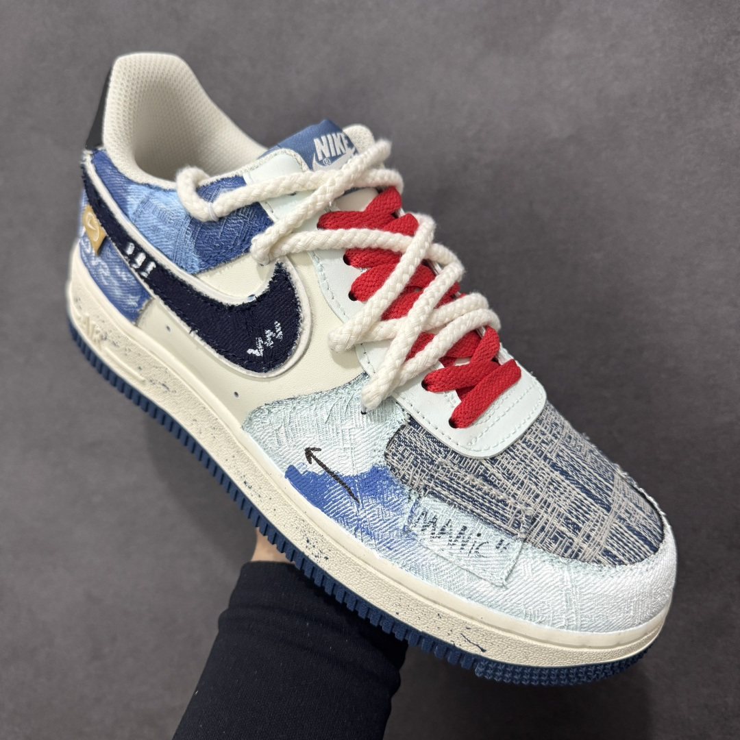图片[3]-【定制版】Nike Air Force 1\’07 Low 空军一号低帮休闲板鞋  #原楦头原纸板 高端定制鞋盒 原厂鞋底 超高清洁度 细节完美 货号：FB0607-707  尺码：36 36.5 37.5 38 38.5 39 40 40.5 41 42 42.5 43 44 44.5 45-选品中心