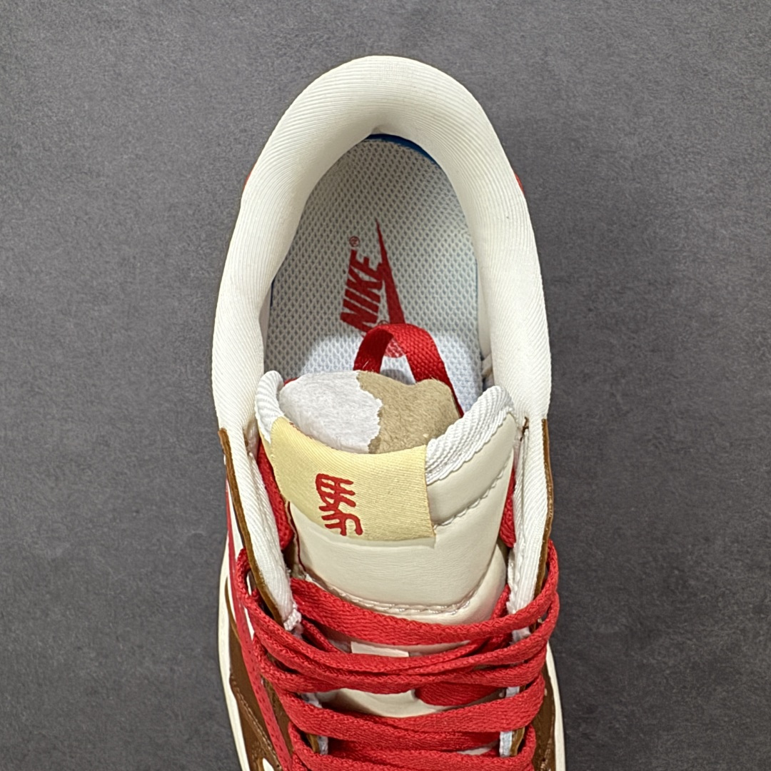 图片[7]-【定制版】Jordan 1 Low 马年限定 倒勾低帮休闲版本 原厂全头层皮 大厂纯原品质出货 纯正版型 定制鞋盒 皮料切割干净无任何毛边 细节完美 超高清洁度 货号：YF9511-500 尺码：36 36.5 37.5 38 38.5 39 40 40.5 41 42 42.5 43 44 44.5 45-选品中心