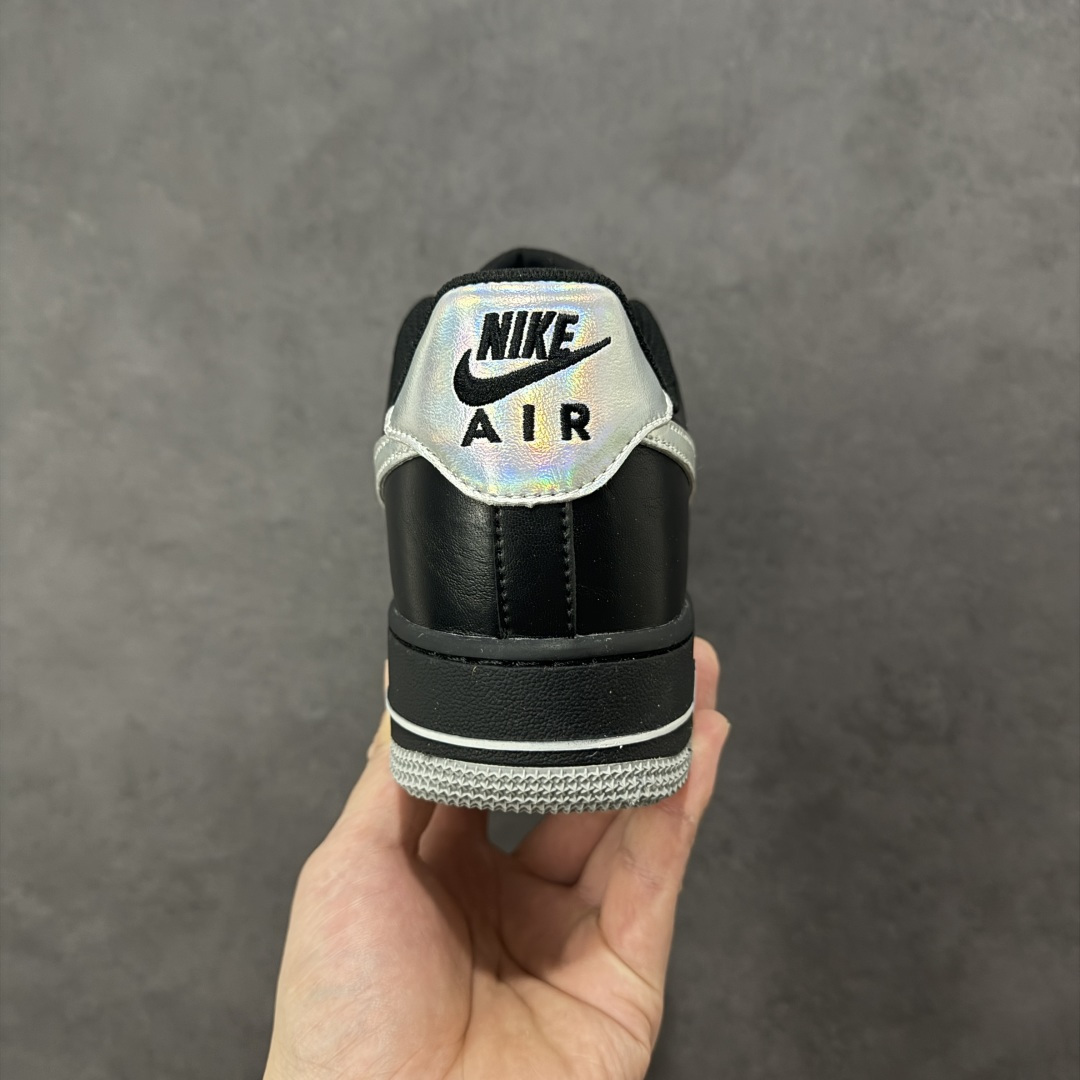 图片[4]-【定制版】NIke Air Force 1 \’07 Low 墨夜幻银 空军一号低帮 运动鞋 休闲鞋 折边针车 工艺难度大 原楦头原纸板 高端定制鞋盒 原厂鞋底 超高清洁度 细节完美 货号：FZ0627-010 尺码：36 36.5 37.5 38 38.5 39 40 40.5 41 42 42.5 43 44 44.5 45-选品中心