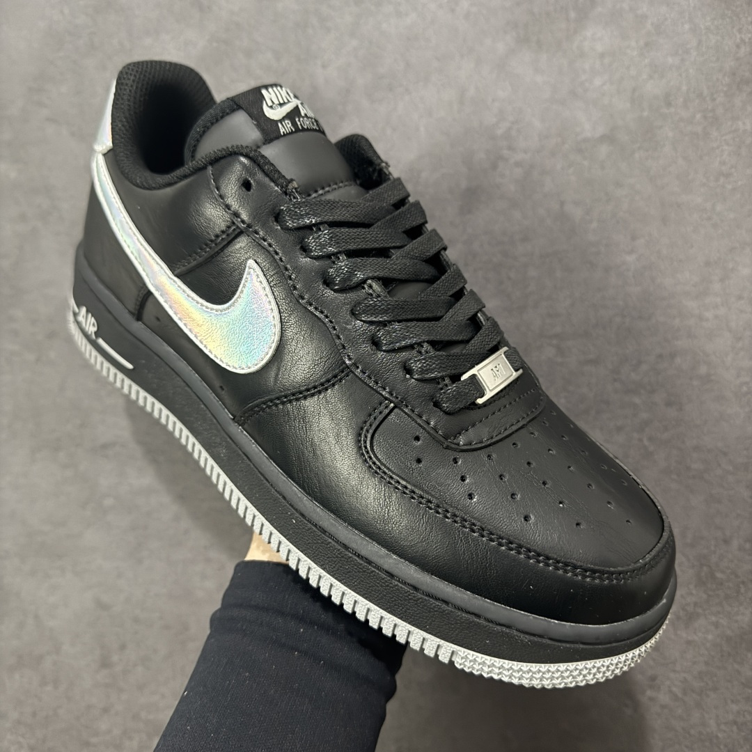 图片[3]-【定制版】NIke Air Force 1 \’07 Low 墨夜幻银 空军一号低帮 运动鞋 休闲鞋 折边针车 工艺难度大 原楦头原纸板 高端定制鞋盒 原厂鞋底 超高清洁度 细节完美 货号：FZ0627-010 尺码：36 36.5 37.5 38 38.5 39 40 40.5 41 42 42.5 43 44 44.5 45-选品中心
