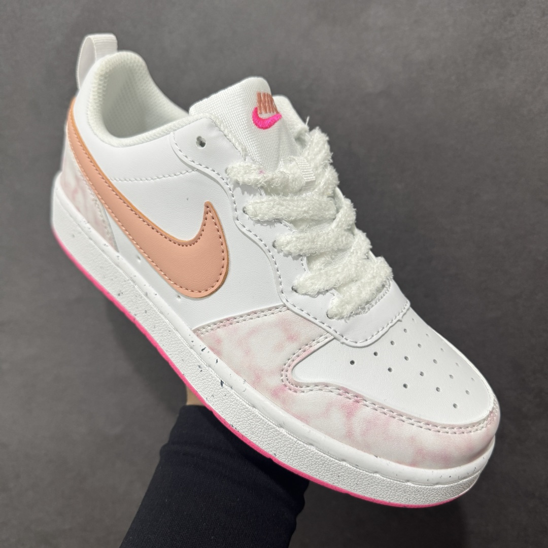 图片[3]-【公司级】NIKE COURT BOROUGH LOW 耐克 低帮百搭透气休闲运动板鞋 经典耐用的设计 兼顾舒适脚感和出众风范 演绎匠心之作 结构性的支撑贴合感结合复古篮球设计 塑就场外全明星风范 货号：DV5456-111 尺码：35.5 36 36.5 37.5 38 38.5 39 40-选品中心