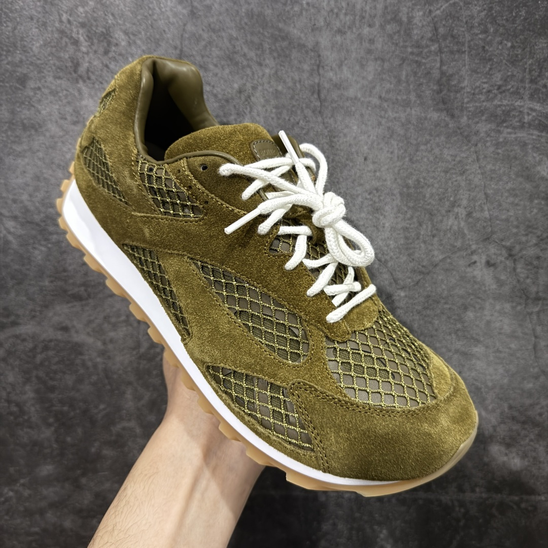 图片[3]-【纯原M版】BOTTEGA VENETA Orbit Runner BV葆蝶家时尚休闲王一博同款老爹鞋运动鞋 原版开发 一比一打造 相似度百分之99以上 市场一梯队级别品质 区别市场任何标文顶级品质版本 采用轻质科技网布面料 搭配几何图案设计橡胶外底 王炸系列 高版本 认准套包工艺 实际增高很多哦 还是一样显腿细非常nice 耐玩耐造 对标对版 套包鞋工艺 认准高版本 大底选用拼色TPU大底 配置原版包装 尺码：35 36 37 38 39 40 41 42 43 44 45-选品中心