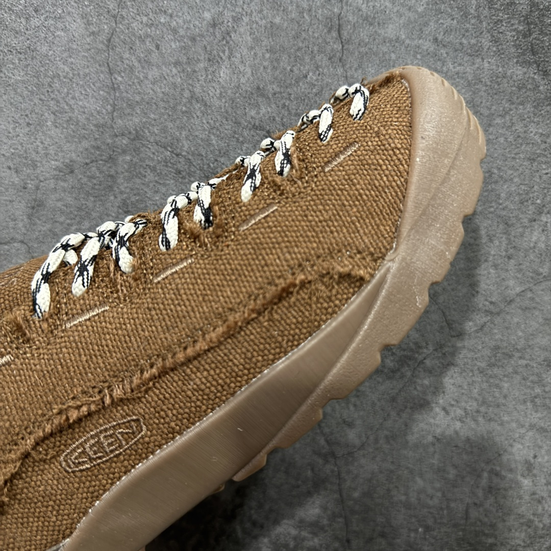 图片[6]-【GX版本】原厂高货 极力推荐版本 KEEN 科恩 Jasper 山系户外鞋 日系街头复古风 可以暴走2w步的丑鞋 第一眼丑萌丑萌，一上脚真香! 平台代购专供 官网一致包装 原版鞋垫舒适度一级棒 回弹好 牛皮鞋身的包裹性hin好，透气舒适 徒步登山 citywalk选它准没错， 鞋底足够软，回弹性不错 配送原版替换鞋带 多姿多彩 尺码：35 36 37 38 39 40 41 42 43 44-选品中心