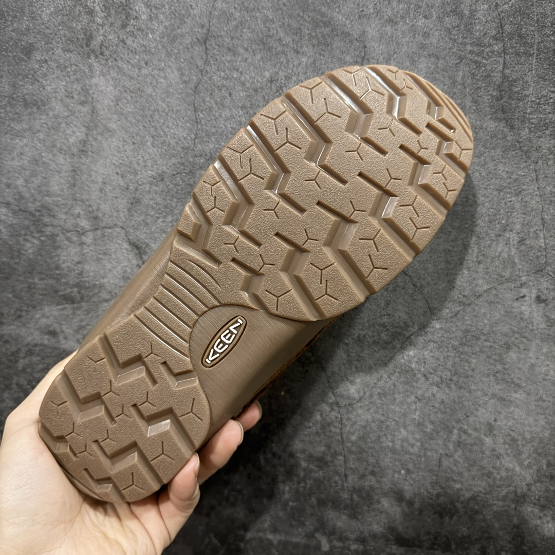 图片[9]-【GX版本】原厂高货 极力推荐版本 KEEN 科恩 Jasper 山系户外鞋 日系街头复古风 可以暴走2w步的丑鞋 第一眼丑萌丑萌，一上脚真香! 平台代购专供 官网一致包装 原版鞋垫舒适度一级棒 回弹好 牛皮鞋身的包裹性hin好，透气舒适 徒步登山 citywalk选它准没错， 鞋底足够软，回弹性不错 配送原版替换鞋带 多姿多彩 尺码：35 36 37 38 39 40 41 42 43 44-选品中心