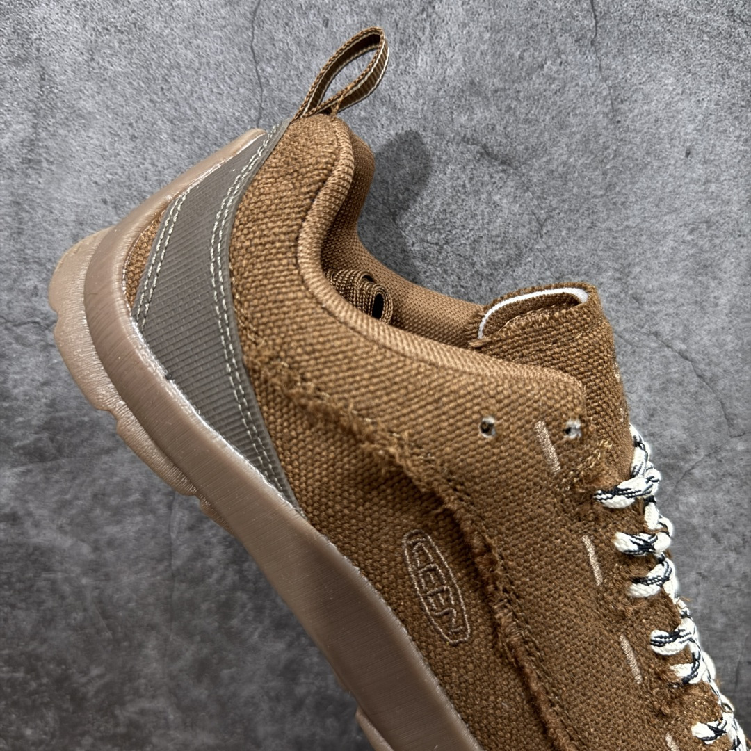 图片[7]-【GX版本】原厂高货 极力推荐版本 KEEN 科恩 Jasper 山系户外鞋 日系街头复古风 可以暴走2w步的丑鞋 第一眼丑萌丑萌，一上脚真香! 平台代购专供 官网一致包装 原版鞋垫舒适度一级棒 回弹好 牛皮鞋身的包裹性hin好，透气舒适 徒步登山 citywalk选它准没错， 鞋底足够软，回弹性不错 配送原版替换鞋带 多姿多彩 尺码：35 36 37 38 39 40 41 42 43 44-选品中心