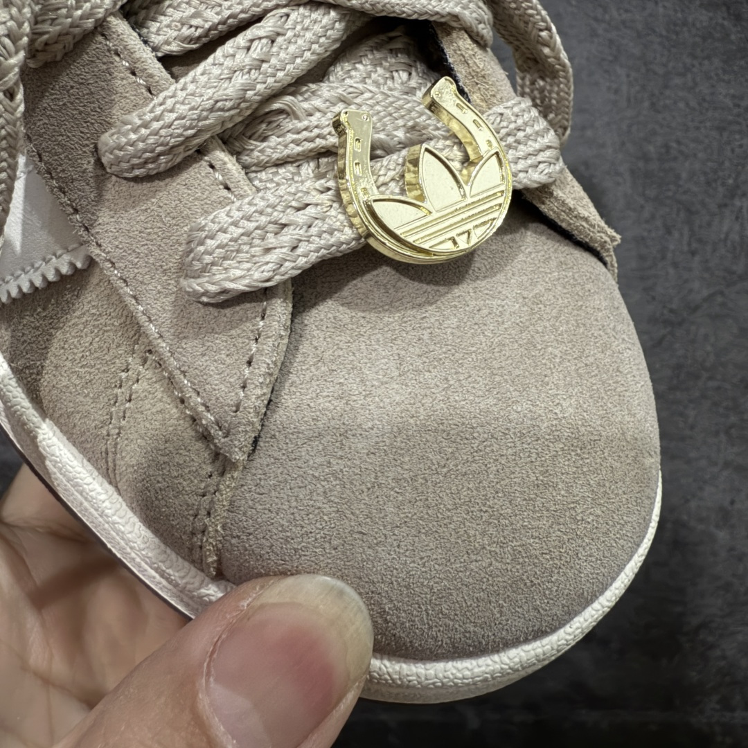 图片[4]-【纯原版】纯原版终于出货💪🏻 AD Campus 00s 马年限定 校园板鞋系列 正确头层猪八皮 原厂马毛 正确完美版型 正确厚鞋舌 侧面白杠为头层皮 非市面超纤皮面 整体质感很强大 各位放心使用！绝对比市场任何版本都强💪🏻 货号：KJ8724 尺码：35.5-45 半码-选品中心