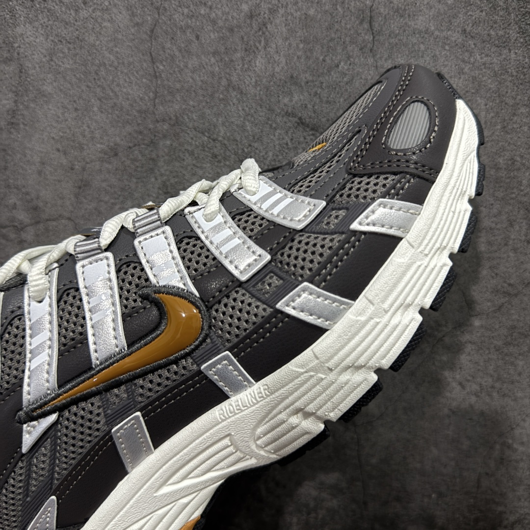 图片[6]-【外贸纯原版】Nike P-6000 Premium系列低帮复古老爹风休闲运动舒适慢跑鞋 CD6404-204 男女码真标半码制 升级原楦原纸版数据开发版型 采用硬质牛剖革组合透气网面材质 正确3层组织中底搭载EVA轻量缓震嵌入双层革新物料鞋垫,外置防滑耐磨橡胶底片❗ 尺码：36-45-选品中心