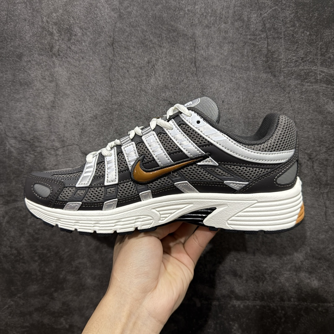 图片[2]-【外贸纯原版】Nike P-6000 Premium系列低帮复古老爹风休闲运动舒适慢跑鞋 CD6404-204 男女码真标半码制 升级原楦原纸版数据开发版型 采用硬质牛剖革组合透气网面材质 正确3层组织中底搭载EVA轻量缓震嵌入双层革新物料鞋垫,外置防滑耐磨橡胶底片❗ 尺码：36-45-选品中心