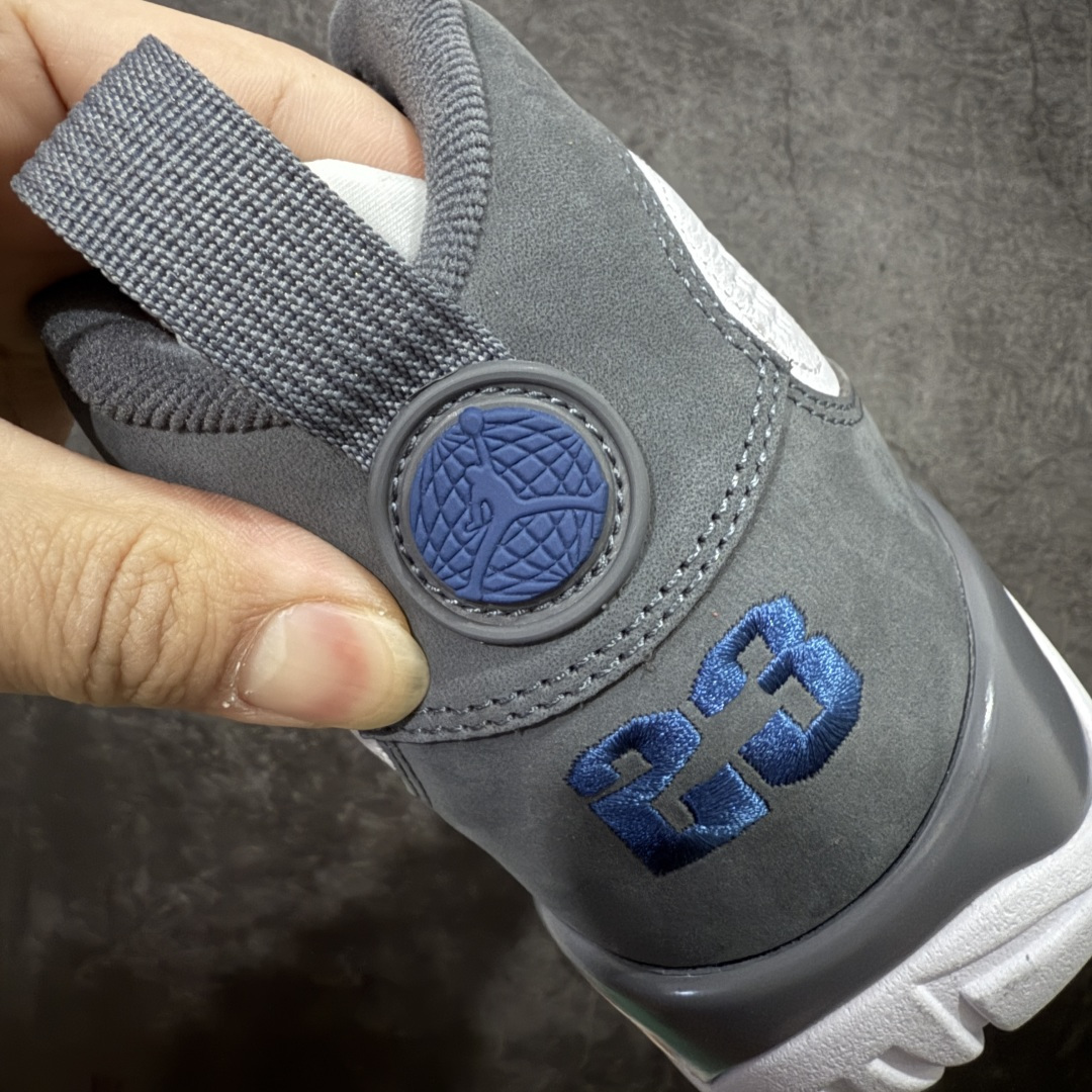 图片[2]-【XP纯原】AJ9白灰 高帮 法国蓝 Air Jordan 9 “Flint Grey” White/French Blue-Flint Grey 外贸特供批次 原楦原档案数据开模打造 原厂中底拉帮钢印 货号：HV4794-100 尺码：40 40.5 41 42 42.5 43 44 44.5 45 46 47.5-选品中心