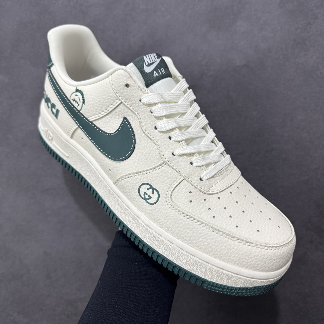 图片[3]-【定制版】Nike Air Force 1\’07 Low GUCCI联名款 空军一号低帮休闲板鞋  #原楦头原纸板 高端定制鞋盒 原厂鞋底 超高清洁度 细节完美 货号：LD1999-017  尺码：36 36.5 37.5 38 38.5 39 40 40.5 41 42 42.5 43 44 44.5 45-选品中心